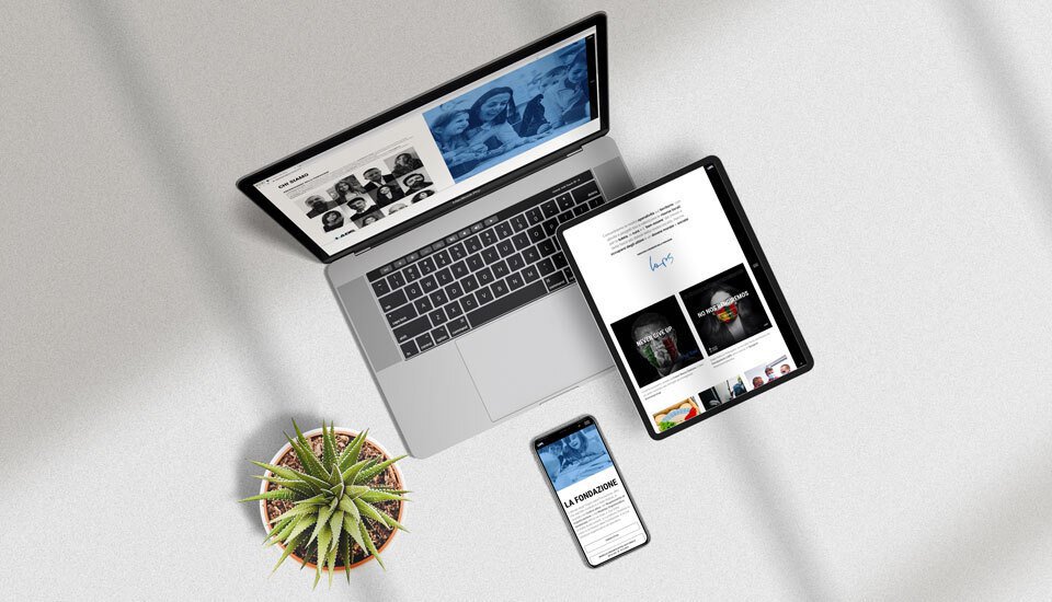 LAPS Onlus - sviluppo sito web