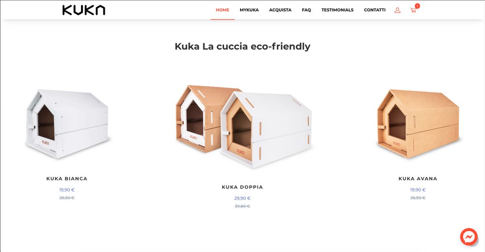 Prodotti di eCommerce KUKA