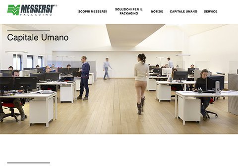 Dettaglio del sito web di Messersì