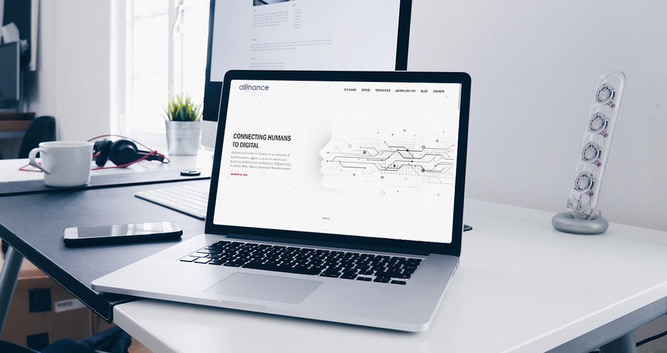 Allinance - Sviluppo nuovo sito web e graphic identity